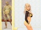 3D Busty Girl Pulverized by Mutants!