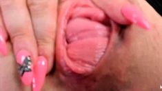Close Up Pussy Solo Dildoing