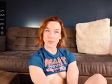 Amateur redhead Russian teen