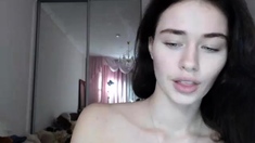 Close up teen pussy gaping action