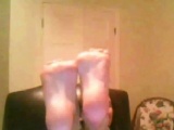 feets show in webcam