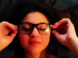Cum on girl's glasses (napoletana)