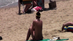 Spying on a nudist beach Cams Chat