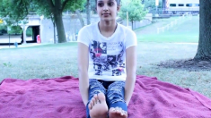 Nia's Sweet Feet At The Park