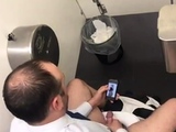 Str8 spy daddy in public toilet part 2